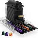 Storage Drawer for Nespresso OriginalLine Coffee Pod Holder for Counter Acrylic Coffee Capsule Organizer - 40 Pods