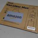 Cat Litter Mat - 23.2'' x 14.6'' Small Litter Trapping Mat, Easy to Clean Litter Box Mat, Waterproof, Urine-Proof, Non-Slip Kitty Litter Mats for Floor, Grey