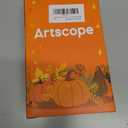 Artscope Fall Decorative Throw Pillow Covers 18x18 Inch Set of 4 Fall Gifts for Home Decor, Striped Autumn Pumpkin Maple Leaves Harvest Decoration Pillow Cases for Home Sofa Couch Decor-Orange B