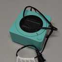 Gaiatop Mini Space Heater, Lightweight PTC Ceramic Fast Heating 500W Energy Efficient for Indoor Use, Overheating & 45 Tip-Over Protection, Portable Desk Electric Heaters for Office Home Green