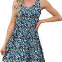 ANRABESS Women Maxi Dress Summer Casual Loose Sleeveless Sundress Coverup Beach Eyelet Dresses 2026 Vacation Travel Outfits Small