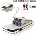 Asuwish Phone Case for iPhone 11 Pro 5.8 Wallet Cover with Tempered Glass Screen Protector and RFID Blocking Ring Stand Card Holder Cell Accessories iPhone11pro iPhone11 i XI 11s 11pro Women Off White