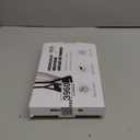 Airplane Foot Hammock, No Collapse Foot Rest for Plane Travel with Extended Adjustment Strap, Portable Desk Foot Hammock with Thickened Foam, Foot Sling Travel Essentials to Relax Your Feet (1 Pc Black)