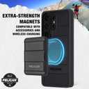 Pelican Protector Samsung Galaxy S26 Ultra Case [Magnetic and Wireless Charging] Rugged Phone Cover with 16ft Military-Grade Drop Protection - Heavy Duty Case for Samsung Galaxy S26 Ultra 6.9" - Black