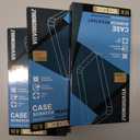 3 x for iPhone 16 Plus Case Clear,Thin Soft Protective CoverShockproof Military-Grade Protection Anti-Scratch Gold