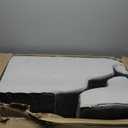 Dog Stairs Ramp for High Beds Up to 25" H - 5 Step Pet Stairs for Small to Large Dogs, 35D Foam Dog Steps for Couch with Non-Slip Bottom Grey