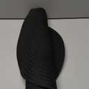 SHACOS Round Braided Placemats Set of 4 Heavy Cotton Polyester Washable Round Table Mats for Dining Tables 15 inch Non Slip Heat Resistant (Black, 4)