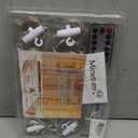 Minetom Curtain Lights, 300 LED Dimmable Fairy Lights Twinkle Lights with Remote and Timer, 8 Modes, USB Powered String Lights for Room Wall Party Xmas Indoor Decor, Warm White (1 Pack)