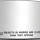 Passenger Side Mirror Replacement for 2005 2006 2007 2008 2009 2010 Jeep Grand Cherokee Mirrors Glass - Convex Mirror Glass, Right Side Rear View Mirror with Heated (5142874AA)