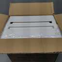 DEKAVA Cabinet, 2 Pack Under Sink Organizer, 2 Tier Sliding Bathroom Kitchen Organizer, Large White ABS Baskets, Easy Install & Clean