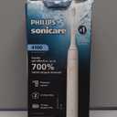 Philips Sonicare 4100 Series Electric Toothbrush - Sonic Toothbrush with Advanced Sonic Technology, Pressure Sensor, Two Intensity Settings, Smartimer & Quadpacer, White, Model HX3681/23