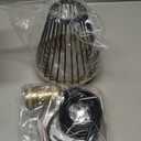 ropelux Pendant Lights Kitchen Island, Modern Kitchen Island Lighting, Adjustable Height Farmhouse Black Gold Brass Hanging Light Fixture for Living Room Sink Dinning Room Bedroom- 1PC (TY)