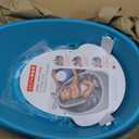 Skip Hop Infant Bath Tub 3-Stage Grow With Baby Smart Sling MOBY Bathtub Blue Age 0+
