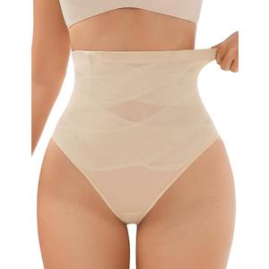JulyGirl Thong Shapewear Tummy Control,Girdle for Women Tummy Control,Women's Shapewear Control Panties, XL