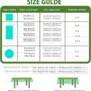 XCHI Shamrocks Clovers St. Patrick's Day Tablecloth Rectangle Table Cloth Washable Table Covers for Indoor Dining Home Party Decorations 52x70 Inch