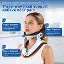 Neck Stretcher Cervical Traction Device - Adjustable Lightweight Neck Support Brace for Cervical Spine Decompression,Pain Relief Neck Decompression Tension Relief, FSA Eligible HSA Eligible