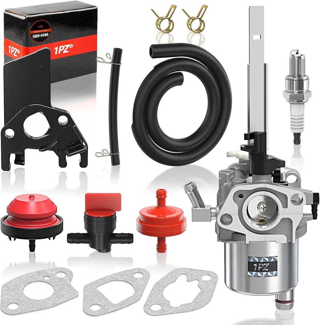 1PZ S89-H46 Carburetor Carb Replacement for Husqvarna ST224 924HV ST261E Ariens Sno-Tek 920401 920402 Poulan PR624ES PR270 PR241 961940010 Snow Blower 20001368 20001027 20001086 20001369