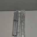 STORAGE MANIAC Hanging Closet Rod, Adjustable Width and Height Closet Hanging Organizer, Space-Saving Clothes Hanging Bar, Closet Extender Hanging Rod Double Closet Hanging Rod, 2 Pack Chrome