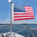 3 x 3PCS Boat Flags Boating Sailing National Small Flag Banner for Boat (United States)