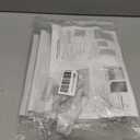 LazBlinds 100% Blackout Roller Shades, No Tools No Drill Cordless Blinds for Windows, Thermal Insulated UV Protection Privacy Window Shades for Bedroom (36''W x 72''H, White)