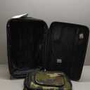 U.S. Traveler Rio Carry-on Luggage, Lightweight Softside Suitcase, Rolling 20" Carry On Luggage