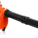 Gas Leaf Blower 26cc Handheld, Powerful 2-Cycle Engine, 180 MPH 380 CFM, Lightweight Quick-Start for Lawn Care, Yard Debris & Light Snow (Orange)