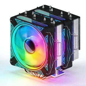 ARGB CPU Cooler with 6 Heat Pipes, Dual 120mm PWM Fans, 1800RPM Speed, for AMD:AM4 AM5/Intel LGA 1700/1150/1151/1200,PC Cooler,CPU Air Cooler,UTL600