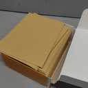 110 5x7 Kraft Brown Invitation Envelopes - for 5x7 Cards - A7 - (5  x 7  inches) - Perfect for Weddings, Graduation, Baby Shower - 120 GSM - Peel, Press & Self Seal - Square Flap (110 - Single Pack)