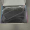 Cordless Heated Knee Massager, 3-in-1 Heating Pad with 3 Vibration and Heating Mode, Auto-Off Timer, Knee Brace for Shoulder Elbow, Gifts for Men Women, Black 1PC (One Size)