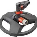 Gardena (38142) Classic Impulse Sprinkler on Weighted Sled Base. Include Original Gardena Quick Connect for Quick and Easy Attachment to Your Hose.
