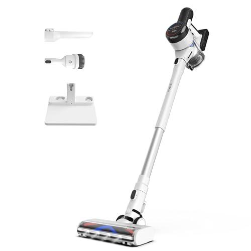 Tineco Smart Cordless Vacuum Cleaner, Stick Vacuum with Anti-Tangle Brush & Fade-Free Suction, Deep Clean for Hard Floor & Carpets, Pet Hair Cleaning with Led Headlight