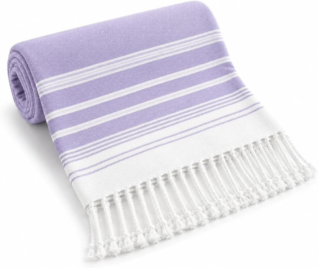 Turkish Beach Towel Oversized，35x71 Inch, X-Large