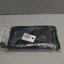 Rownyeon Professional Makeup Brushes Organizer Bag Makeup Artist Cosmetic Case Leather Handbag Black Travel Portable(Only Bag)