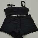 Soly Hux Plus Size Bikini Set For Women XL Black