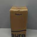 Bedsure GentleSoft Sherpa Fleece Queen Blankets for Bed, Non-Heated, Thick and Warm Throw for Women and Men, Soft Fuzzy Plush Queen Blanket for Winter, Grey, 90x90 Inches