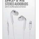Acoustix Apple 8-pin Stereo Audiobuds With In-Line Microphone And Remote White
