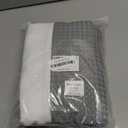 King Bed Skirt, Wrap Around Bed Skirt with Pleated Corner, 12 Inch Drop Pleated Waffle Weave Bedskirts, Anti-Slip, Microfiber, Grey, 12'' King (Gray)