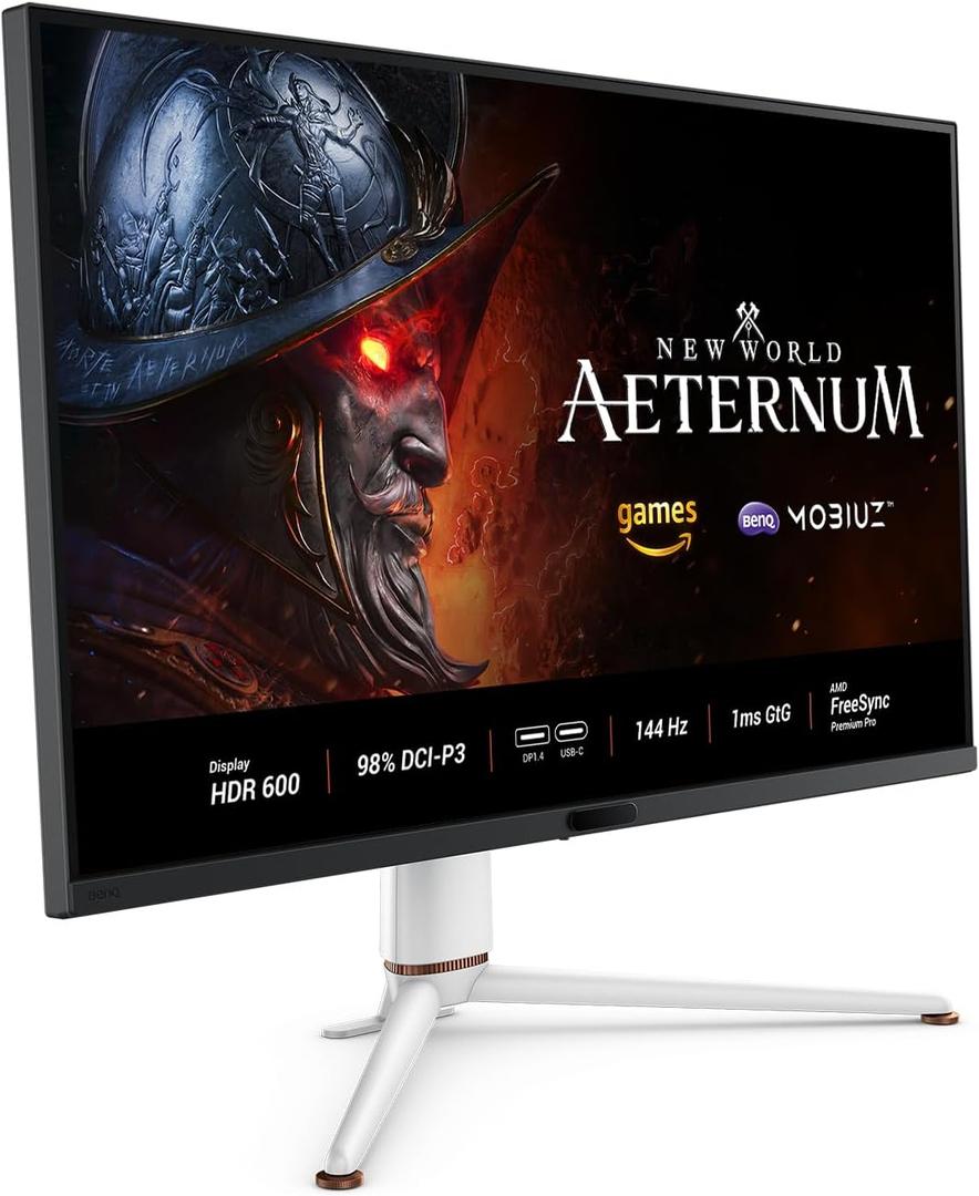 BenQ MOBIUZ EX381U 38 4K eARC 144Hz 1ms DP 1.4 HDMI 2.1 90W USB-C Gaming Monitor, 98% P3, DisplayHDR 600, Freesync Premium Pro, KVM, Pixsoul Engine, Remote Controller