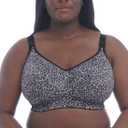 Goddess Women's Plus-Size Celeste Soft Cup Full Coverage Wireless Comfort Bra (Black, 42H)