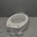 Carex Toilet Seat Riser, Elongated Raised Toilet Seat Adds 3.5 inches to Toilet Height, for Assistance Bending or Sitting, 300 Pound Weight Capacity Toilet Riser