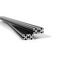 XL Black Anodized Beams 500x15x15mm (103194) 4 Pieces