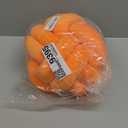 Knot Ball Pillow, Round Decorative Throw Pillows Cushion, 8 Inch Orange Soft Plush Knotted Pillows Pillow, Modern Home Throw Knot Decorative Cushion