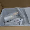 XL Stainless Steel Sifting Cat Litter Box with High Side, No Mess, Odor Control, Easy to Clean, Metal Cat Litter Box with 1 Metal Scooper & 10 Liner