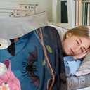 Fleure Esme Gothic Blanket Boo Gifts for Women Men Horror Ghost Blanket for Him Her Boo Basket Stuffers for Girls Couple Girlfriend from Boyfriend Throw Blanket Anniversary Birthday Christmas