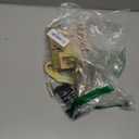 Professional 5 Ton Auto Body Repair Clamp Kit | Heavy Duty Right Angle Multi Hook Point Pull Clamp for Precision Dent Pulling and Frame Straightening, Gold Steel Back Clamp Puller