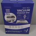 25-Pack Heavy-Duty Premium Vacuum Storage Bags  80% Space Saving! 5 Jumbo/5 Large/5 Medium/5 Small/5 Roll Bags + FREE Travel Hand Pump. Ultra-Thick, Airtight & Reusable