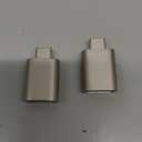 Syntech USB C to USB Adapter Pack of 2 USB C Male to USB3 Female Adapter Compatible with iPhone 17 Pro Max MacBook Pro Air 2024 iMac iPad mini Pro, Other Type C or Thunderbolt 4/3 Devices, Starlight