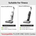 Vacuum Mop Replacement Parts Compatible with Tineco Roller Brush Replacement, Suitable with Ifloor 3 Series, Floor One S3 Series, Ifloor 5 Breeze Cleaner, Set Includes 3 Roller Brushes and 6 Filters