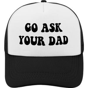 Go Ask Your Dad Golf Hats Running caps for Women