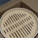 Bamboo Steamer 10 Inch, 2 Tier Bamboo Steamer Basket with a Lid, Dumpling Steamers with Paper Liners, Reusable Silicone Liners, Cutter, Adapter, Sauce Dish, Chopsticks, for Steaming Dim Sum Asian Food